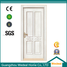 White Primed Solid Wooden Interior MDF Door for Houses